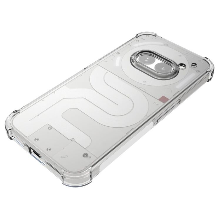 Защитный чехол UniCase AirBag для Nothing Phone (2a) / Phone (2a) Plus - Transparent: фото 4 из 5