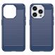 Захисний чохол UniCase Carbon для Apple iPhone 15 Pro - Blue (329309L). Фото 2 з 8