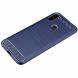 Защитный чехол UniCase Carbon для Realme C3 - Dark Blue (228004DB). Фото 2 из 6