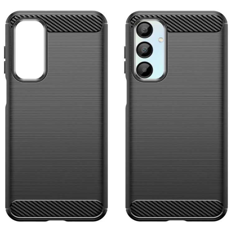 Защитный чехол UniCase Carbon для Samsung Galaxy A16 (A165) - Black: фото 2 из 8