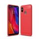 Защитный чехол UniCase Carbon для Xiaomi Mi 8 - Red (139817R). Фото 1 из 11