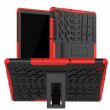 Захисний чохол UniCase Combo для Lenovo Tab M10 Plus 1/2 Gen (TB-X606) - Black / Red (226911BR)