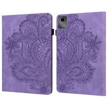Защитный чехол UniCase Flower для Lenovo Tab M11 (TB330) / Xiaoxin Pad 2024 - Purple: фото 1 из 10