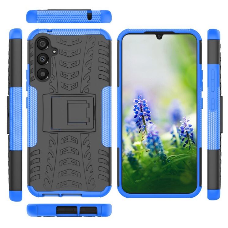 Защитный чехол UniCase Hybrid X для Samsung Galaxy A34 (A346) - Blue: фото 9 из 17