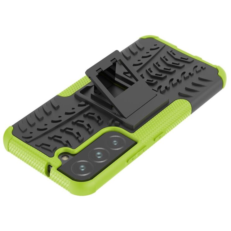 Защитный чехол UniCase Hybrid X для Samsung Galaxy S22 - Green: фото 7 из 14