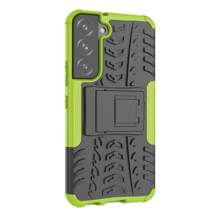 Защитный чехол UniCase Hybrid X для Samsung Galaxy S22 - Green: фото 4 из 14