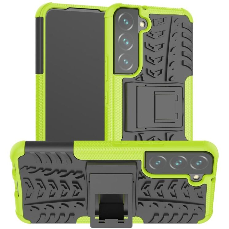 Защитный чехол UniCase Hybrid X для Samsung Galaxy S22 - Green: фото 1 из 14