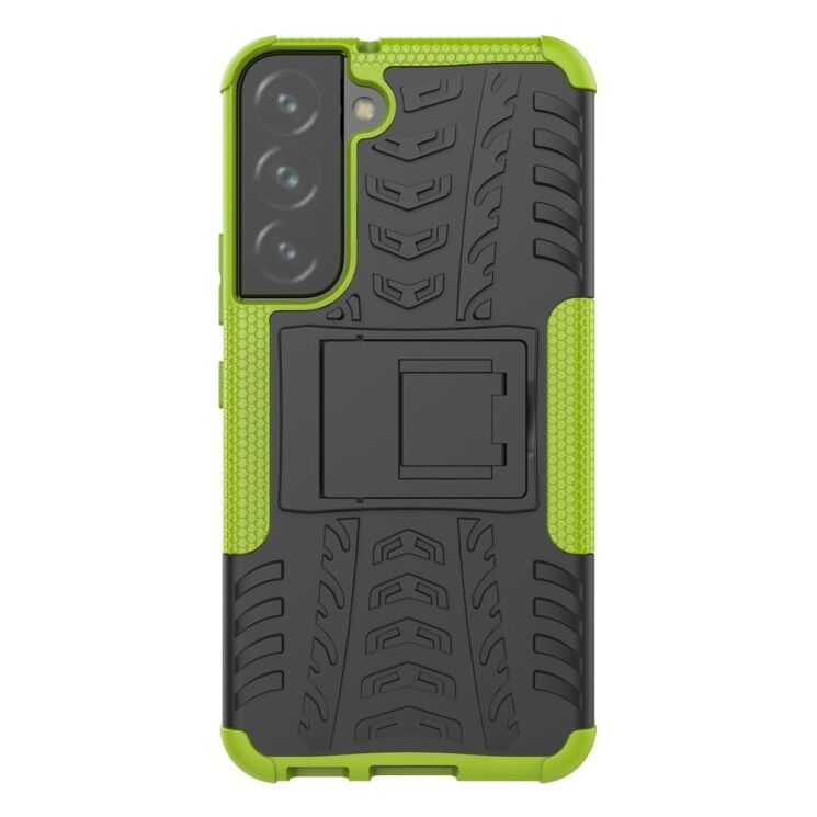 Защитный чехол UniCase Hybrid X для Samsung Galaxy S22 - Green: фото 3 из 14