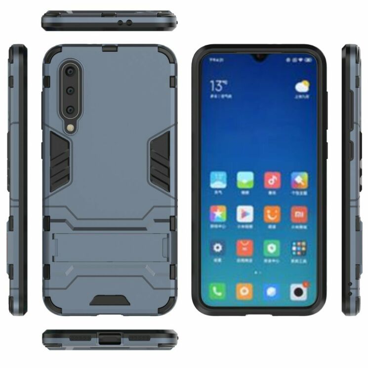 Захисний чохол UniCase Hybrid X для Xiaomi Mi 9 SE - Dark Blue: фото 4 з 7