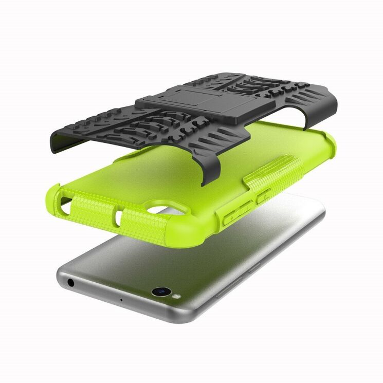 Захисний чохол UniCase Hybrid X для Xiaomi Redmi Go - Green: фото 6 з 8