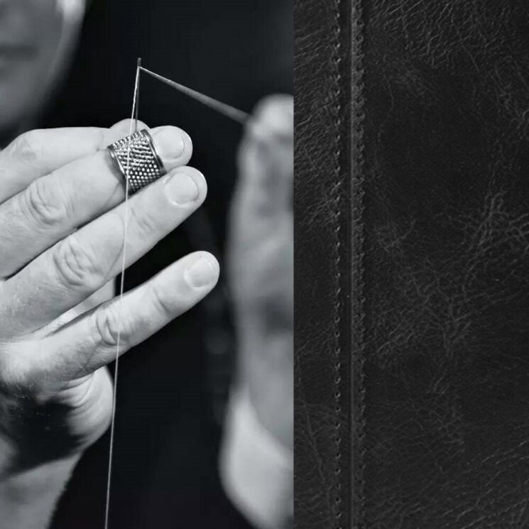 Захисний чохол UniCase Leather Series для OPPO A12 - Black: фото 8 з 11