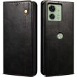 Защитный чехол UniCase Leather Wallet для Motorola Edge 40 - Black (335613B)