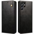 Захисний чохол UniCase Leather Wallet для Samsung Galaxy S22 Ultra - Black (289942B)