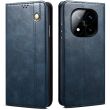 Защитный чехол UniCase Leather Wallet для Xiaomi Redmi Note 14 Pro 5G - Blue (373104L)