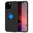 Захисний чохол UniCase Magnetic Ring для Apple iPhone 12 Pro Max - Black / Blue (254026BL)