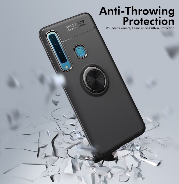 Захисний чохол UniCase Magnetic Ring для Samsung Galaxy A9 2018 (A920) - Red: фото 12 з 13