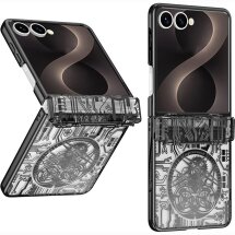 Защитный чехол UniCase Mechanical Legend для Samsung Galaxy Flip 8 - Black: фото 1 из 7