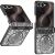 Защитный чехол UniCase Mechanical Legend для Samsung Galaxy Flip 8 - Black: фото 1 из 7
