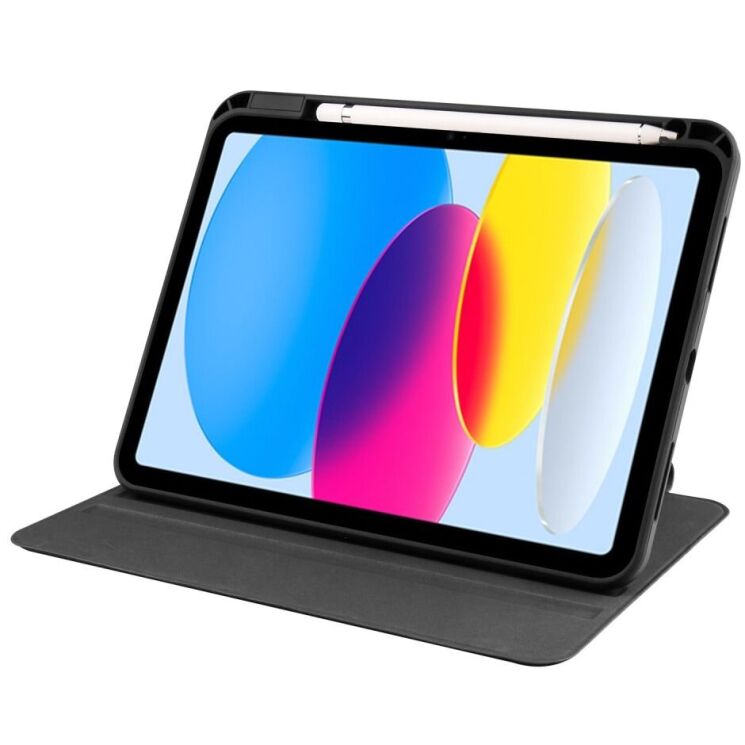 Защитный чехол UniCase Rotary Stand для Apple iPad 10.9 (2022) / iPad 11 (2025) - Black: фото 3 из 7