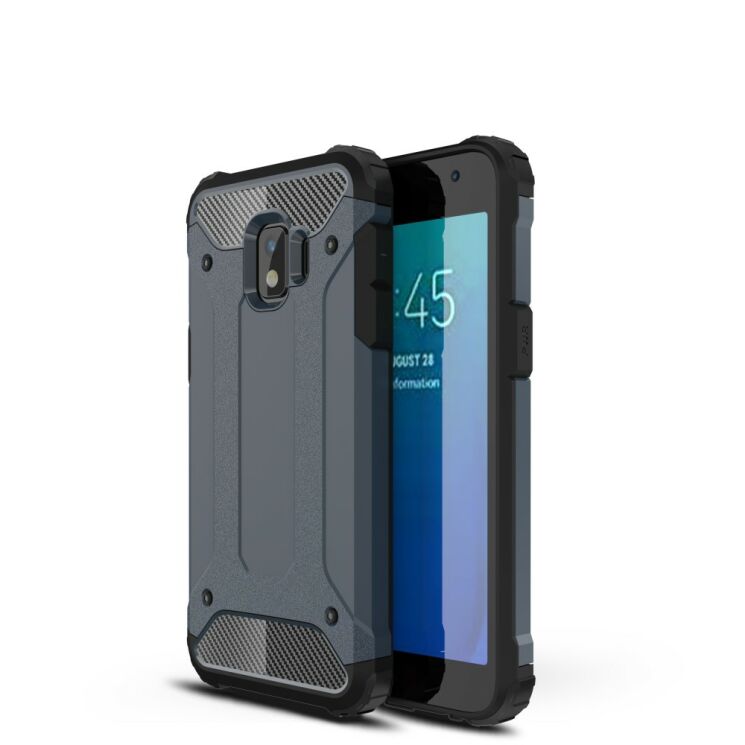 Защитный чехол UniCase Rugged Guard для Samsung Galaxy J2 Core (J260) - Dark Blue: фото 1 из 9