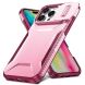 Защитный чехол UniCase Shuttle Guard для Apple iPhone 16 Pro Max - Pink / Dark Red (366348PR). Фото 2 из 7