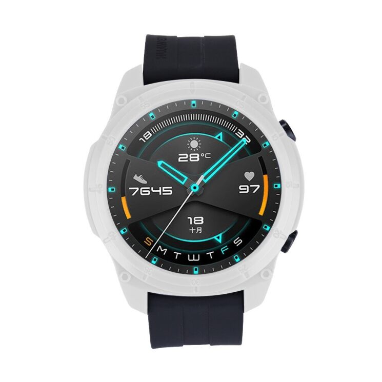 Защитный чехол UniCase Silicone Cover для Huawei Watch GT2 46mm - White: фото 2 из 5