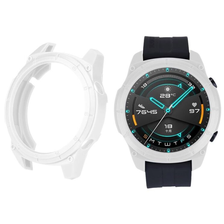 Защитный чехол UniCase Silicone Cover для Huawei Watch GT2 46mm - White: фото 1 из 5