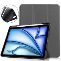 Защитный чехол UniCase Soft UltraSlim для Apple iPad Air 11 M3/M2 (2025/2024) - Grey: фото 1 из 10