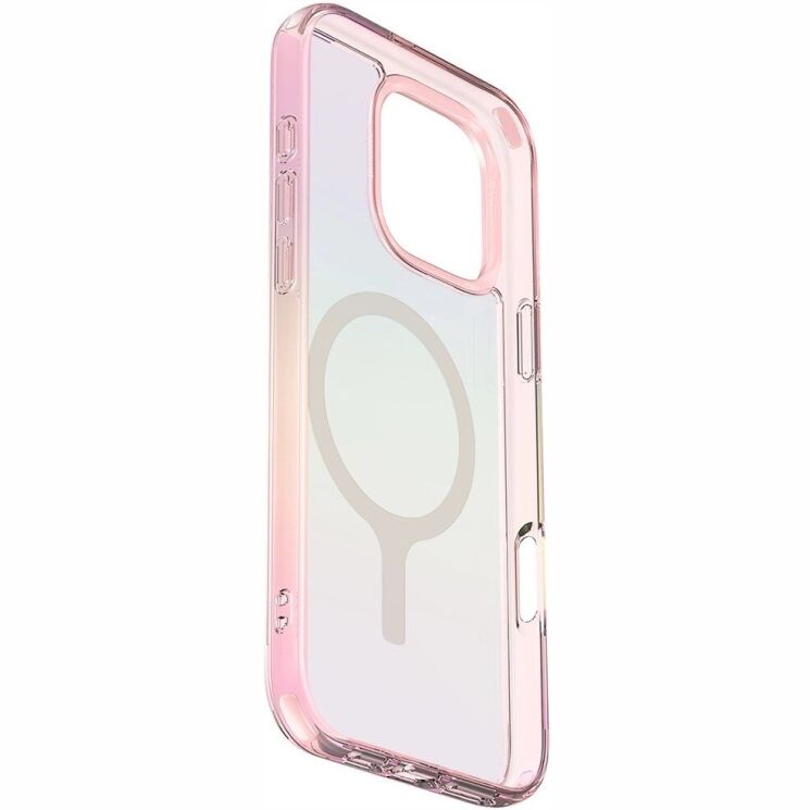 Захисний чохол UNIQ Iridescia для Apple iPhone 16 Pro - Pink Prism: фото 3 з 8