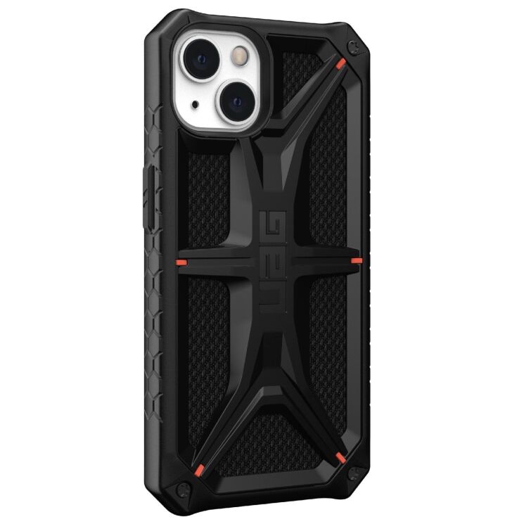 Захисний чохол URBAN ARMOR GEAR (UAG) Monarch Kevlar Series для Apple iPhone 13 - Black: фото 2 з 9