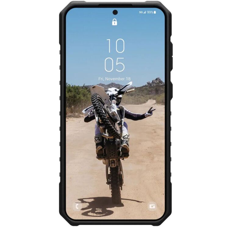 Защитный чехол URBAN ARMOR GEAR (UAG) Pathfinder Clear для Samsung Galaxy S23 FE (214410113131) - Ash: фото 4 из 9