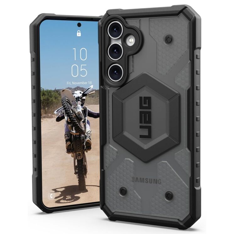 Защитный чехол URBAN ARMOR GEAR (UAG) Pathfinder Clear для Samsung Galaxy S23 FE (214410113131) - Ash: фото 1 из 9