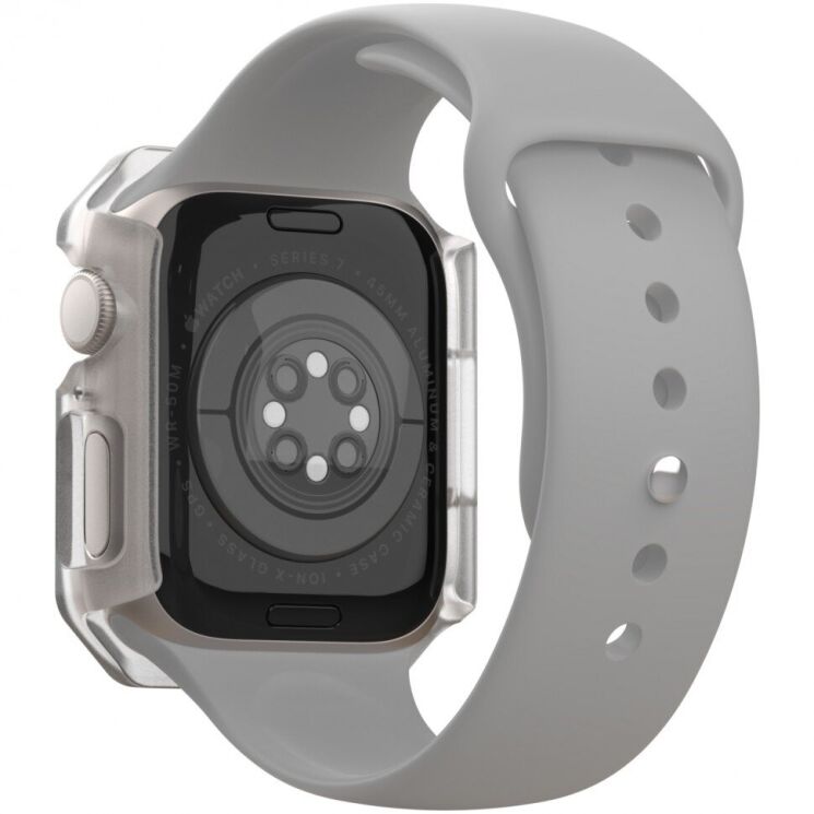 Захисний чохол URBAN ARMOR GEAR (UAG) Scout (FW) для Apple Watch 41 mm (7 / 8 / 9 Series) 1A4001110202 - Frosted Ice: фото 7 з 8