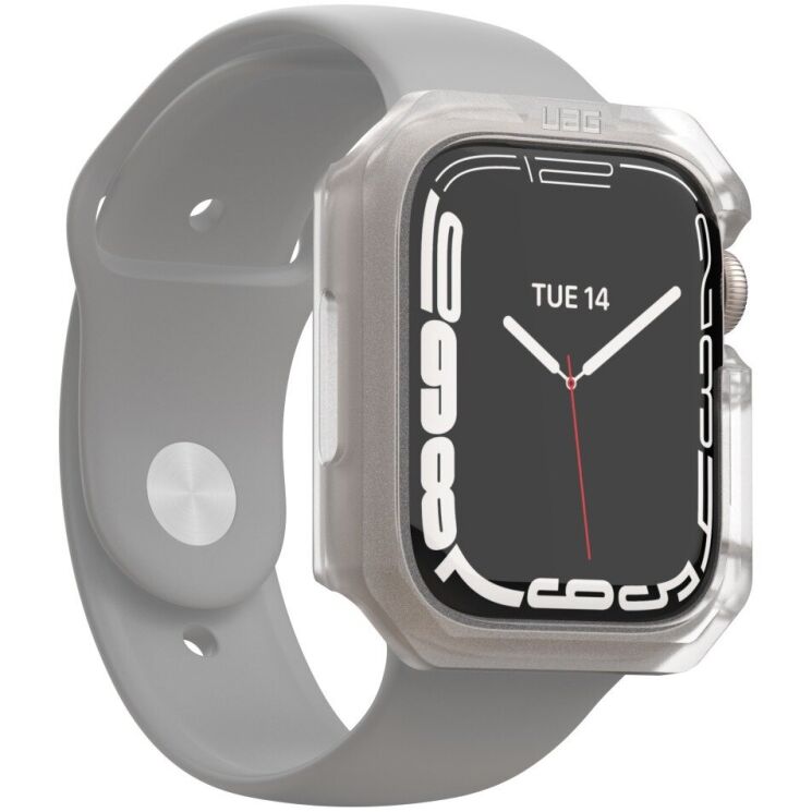 Захисний чохол URBAN ARMOR GEAR (UAG) Scout (FW) для Apple Watch 41 mm (7 / 8 / 9 Series) 1A4001110202 - Frosted Ice: фото 5 з 8
