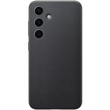 Защитный чехол Vegan Leather Case для Samsung Galaxy S24 (S921) GP-FPS921HCABW - Black: фото 1 из 5