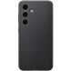Защитный чехол Vegan Leather Case для Samsung Galaxy S24 (S921) GP-FPS921HCABW - Black (347142B). Фото 1 из 5