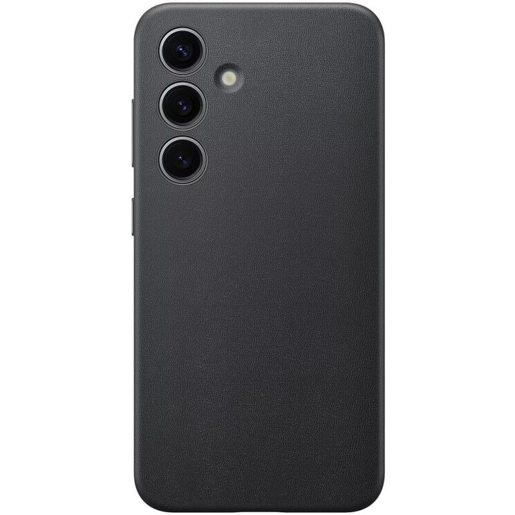 Защитный чехол Vegan Leather Case для Samsung Galaxy S24 (S921) GP-FPS921HCABW - Black: фото 1 из 5