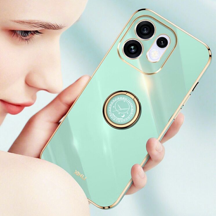 Защитный чехол XINLI Porcelain Ring для OPPO Reno 16 - White: фото 4 из 6