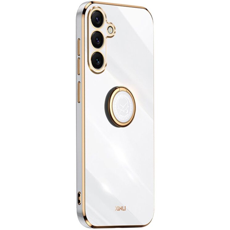 Защитный чехол XINLI Porcelain Ring для Samsung Galaxy S26 Plus (S947) - White: фото 1 из 7