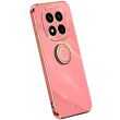 Защитный чехол XINLI Porcelain Ring для Xiaomi Redmi Note 14 Pro 5G / Poco X7 - Red (373540R)