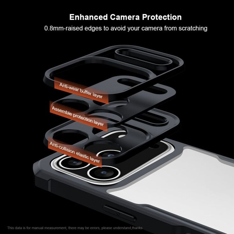 Защитный чехол XUNDD Rugged Case для Apple iPhone 17 Pro - Black: фото 6 из 7