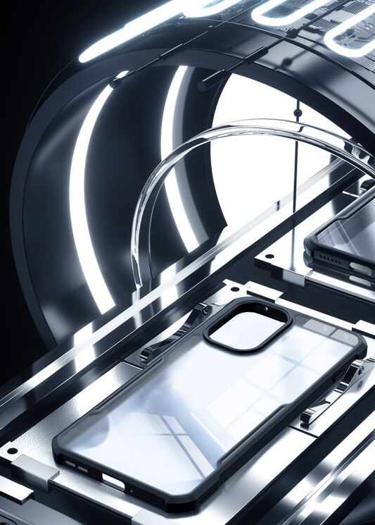 Захисний чохол XUNDD Rugged Case для OnePlus 15R / Ace 6 / Ace 6T - Black: фото 3 з 9