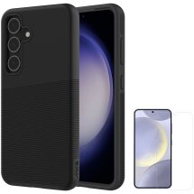 Защитный комплект AXS PROTech Plus Case and Screen Protector для Samsung Galaxy S24 (S921) PSAMR1010 - Black: фото 1 из 3
