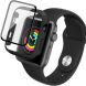 Захисний комплект IMAK Watch Strap + Case для Apple Watch 42 mm - Black (251866B). Фото 2 з 14