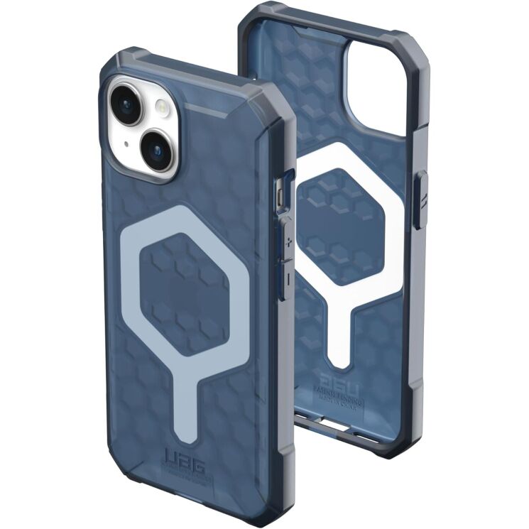 Защитный чехол URBAN ARMOR GEAR Essential Armor MagSafe для iPhone 15 (1142881F4151) - Cloud Blue: фото 5 из 6