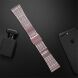 Ремінець UniCase Space Stainless Steel для годинників з шириною кріплення 20 мм - Pink (895417RP). Фото 4 з 8