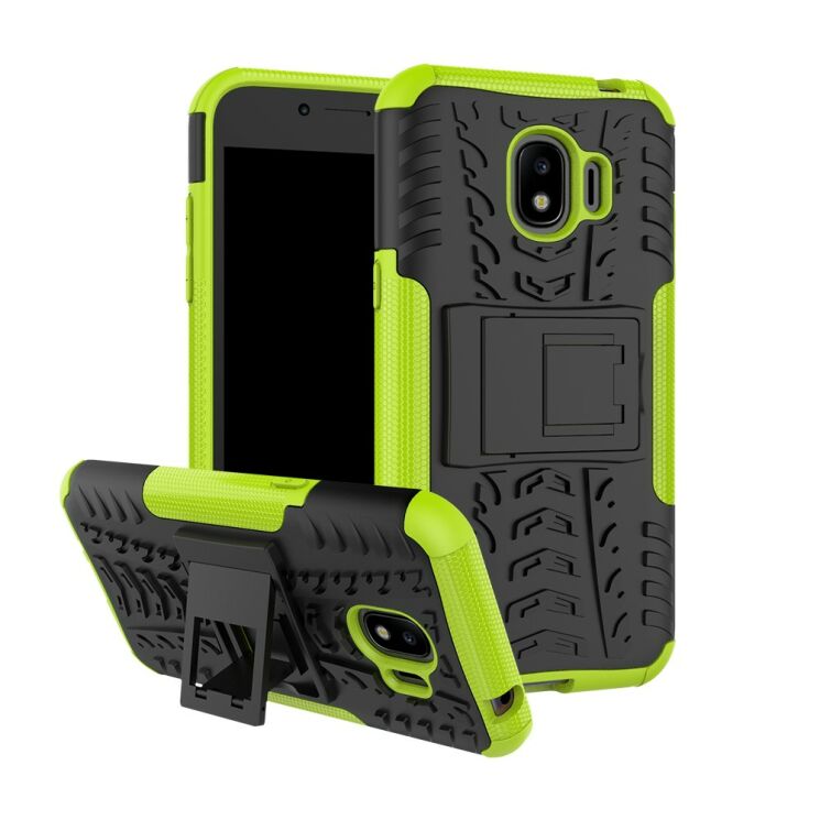 Защитный чехол UniCase Hybrid X для Samsung Galaxy J2 2018 (J250) - Green: фото 1 из 3