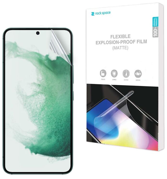 Антиблікова плівка на екран RockSpace Explosion-Proof Matte для Samsung Galaxy S22 (S901): фото 1 з 8