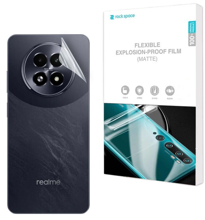 Антиблікова плівка на задню панель RockSpace Matte для Realme 13 5G: фото 1 з 9