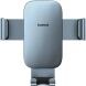 Автомобильный держатель Baseus Metal Age III Gravity Car Mount (Air Outlet Version) C40467600 - Grey (982715H). Фото 2 из 21
